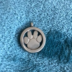 Tiger paw pendant charm